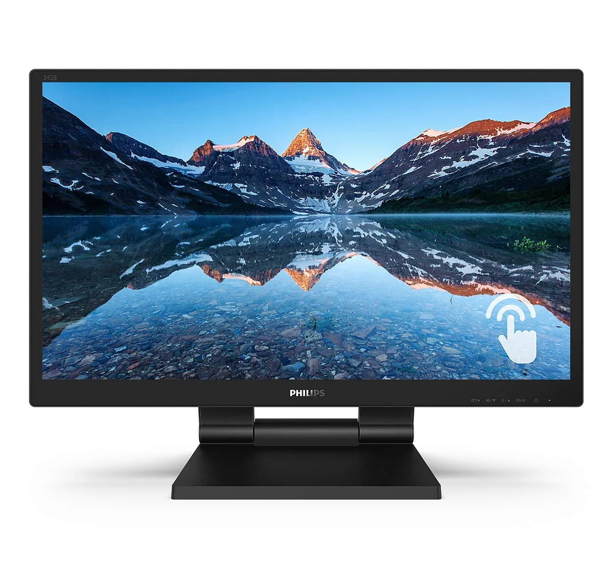 PHILIPS 23.8吋 Full HD IPS 60Hz 10 點觸控商用顯示器 242B9T