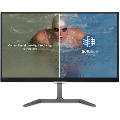 PHILIPS 23吋 Full HD IPS 60Hz DVI MHL SoftBlue 護眼商用顯示器 236E7EDAB