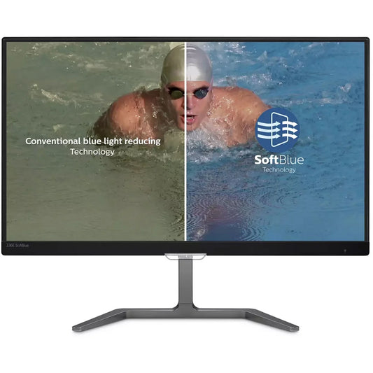 PHILIPS 23吋 Full HD IPS 60Hz DVI MHL SoftBlue 護眼商用顯示器 236E7EDAB