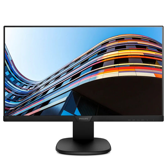 PHILIPS 21.5吋 Full HD IPS 60Hz SoftBlue 護眼商用顯示器 223S7EHMB