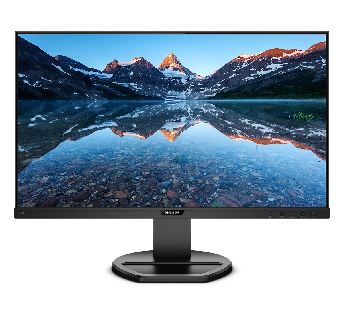 PHILIPS 23.8吋 Full HD IPS 75Hz Power Sensor USB-C 65W 商用顯示器 243B9