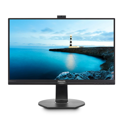 PHILIPS 23.8吋 Full HD IPS 60Hz Power Sensor 網絡攝影機商用顯示器 241B7QPJKEB