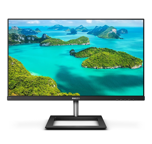 PHILIPS 23.8吋 Full HD IPS 75Hz VGA/DVI/HDMI 顯示器 241E1D