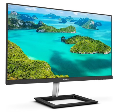 PHILIPS 23.8吋 Full HD IPS 75Hz VGA/DVI/HDMI 顯示器 241E1D