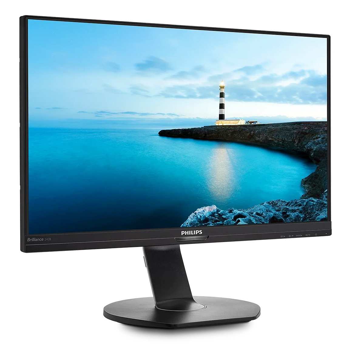 PHILIPS 23.8吋 2K QHD IPS 60Hz Power Sensor Mini-DP 商用顯示器 242B7QPTEB