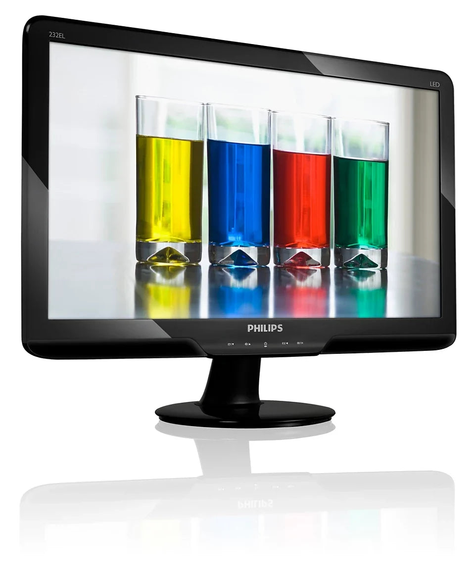 PHILIPS 23吋 Full HD TN 60Hz VGA/DVI 顯示器 232EL2SB