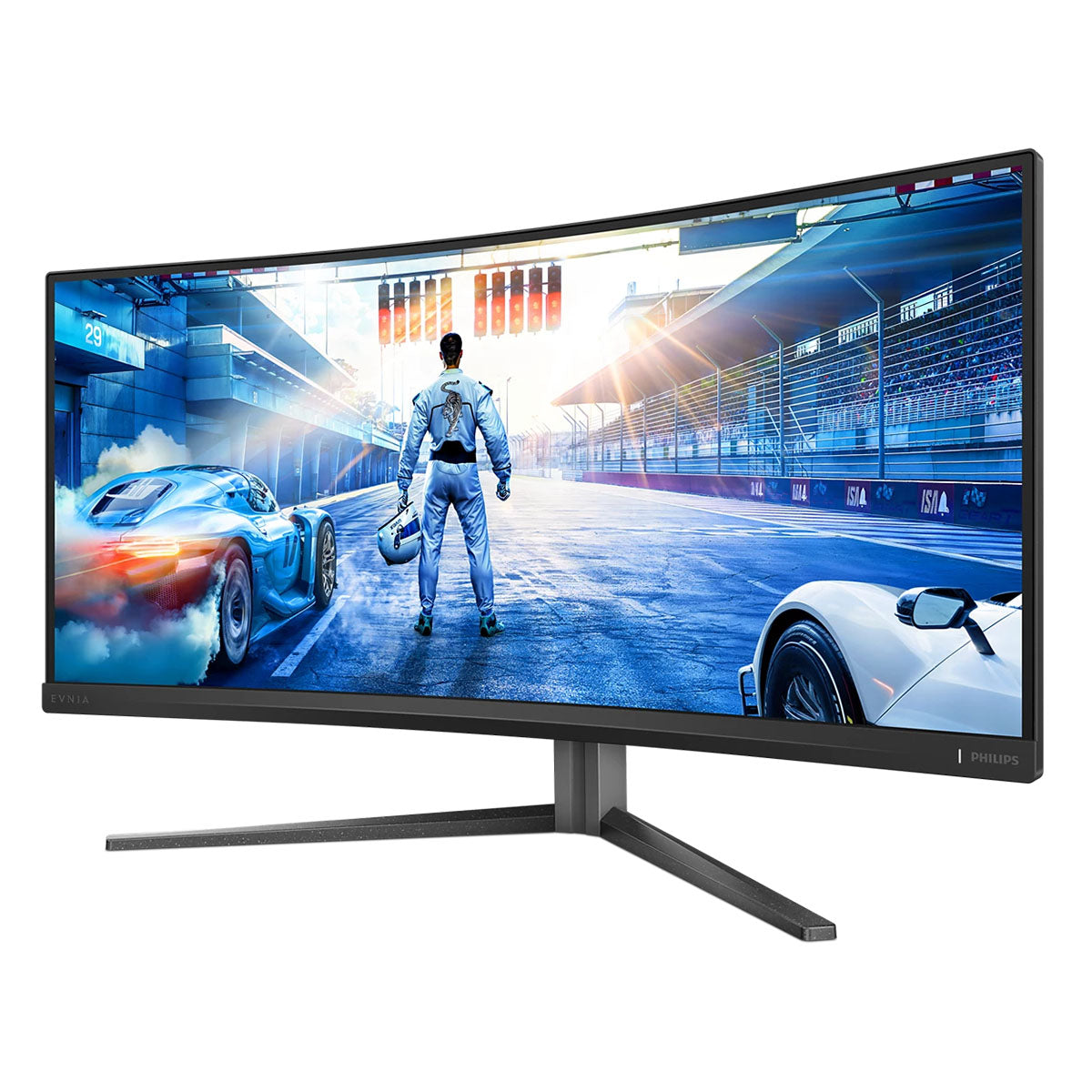 PHILIPS EVNIA 34 吋 21:9 超寬 QHD 快速 VA 200Hz 曲面電競顯示器 34M2C5500Q