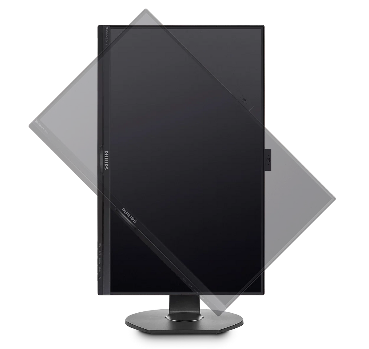 PHILIPS 23.8吋 Full HD IPS 60Hz Power Sensor 網絡攝影機商用顯示器 241B7QPJKEB