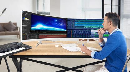 PHILIPS 34 吋 21:9 UltraWide QHD VA 100Hz 曲面商用顯示器 349X7FJEW