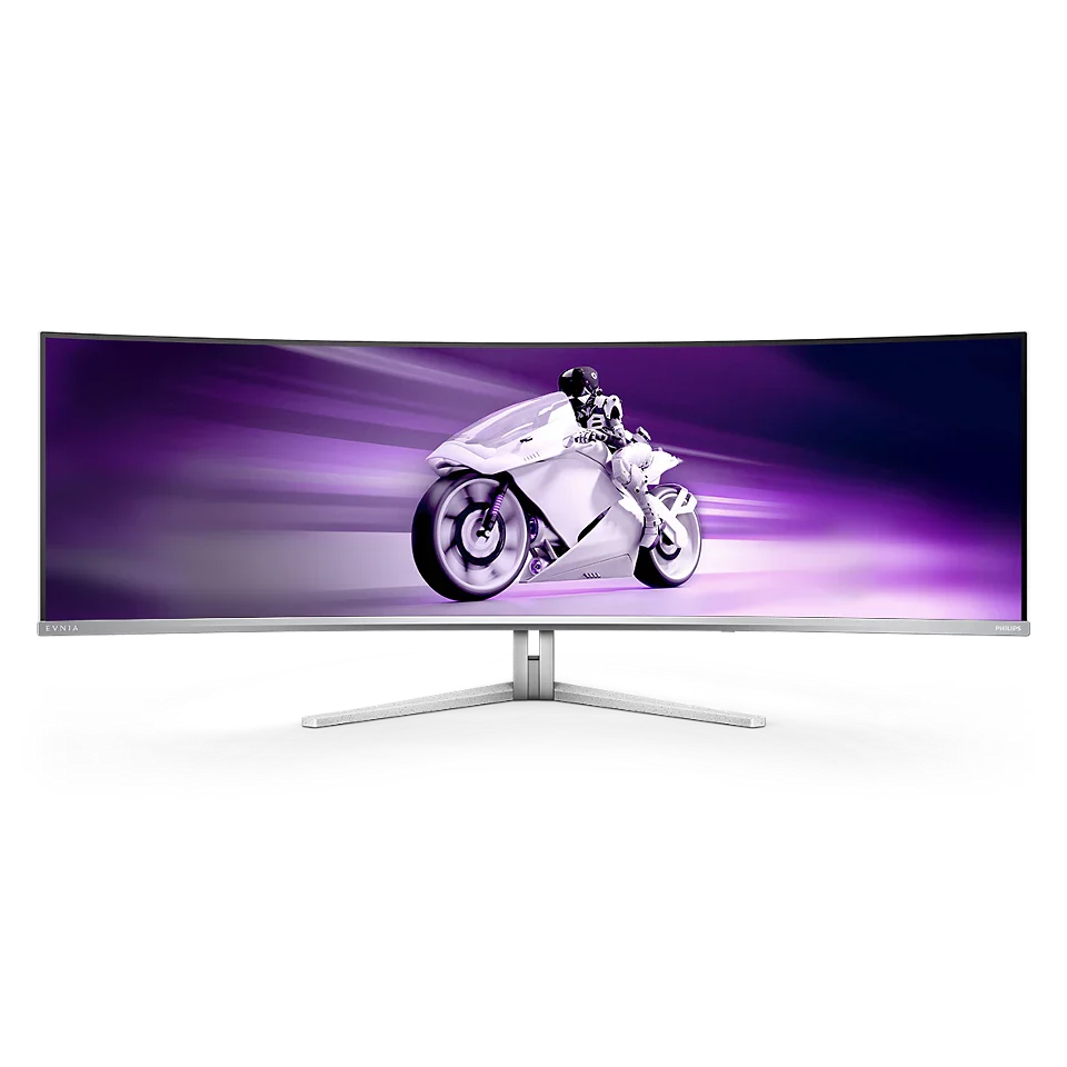 PHILIPS EVNIA 49 吋 32:9 雙 QHD QD-OLED 240Hz 曲面電競顯示器 49M2C8900
