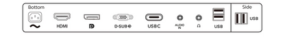PHILIPS 23.8吋 Full HD IPS 75Hz Power Sensor USB-C 65W 商用顯示器 243B9