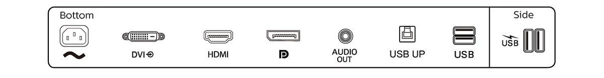 PHILIPS 23.8吋 2K QHD IPS 75Hz Power Sensor 商用顯示器 245B1