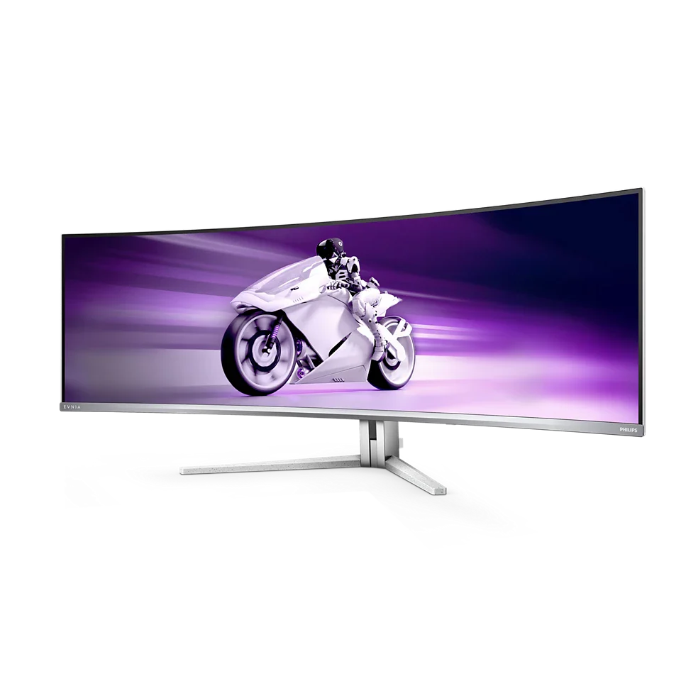 PHILIPS EVNIA 49 吋 32:9 雙 QHD QD-OLED 240Hz 曲面電競顯示器 49M2C8900